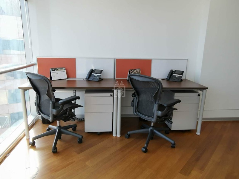 Executive Workspace Skyline View